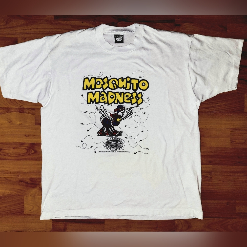 Vintage Mosquito Madness Screen Stars Quircky Graphic Single Stitch MiUSA Tshirt